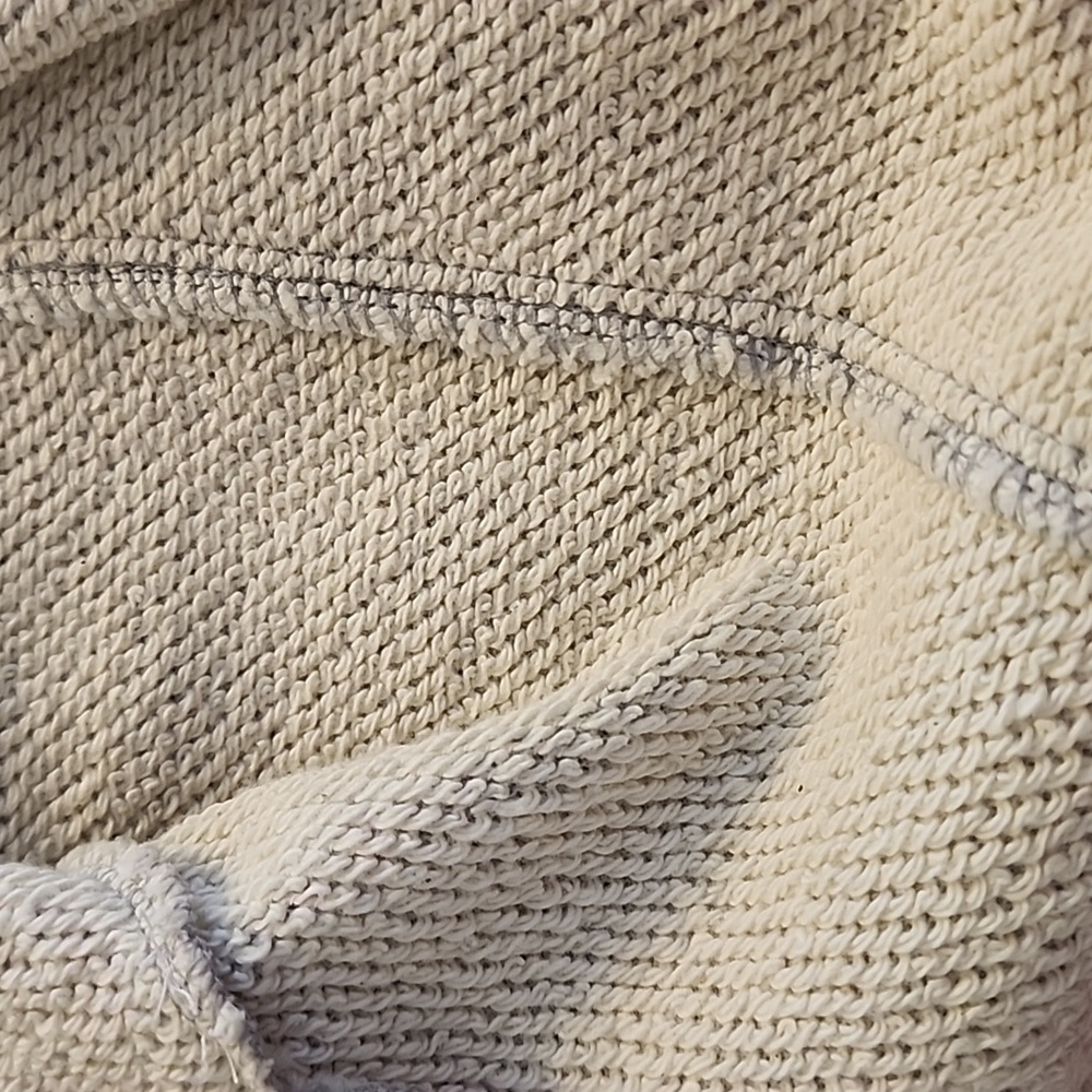 Lucky Lotus Lucky Brand Assymetrical French Terry Moto Jacket Bohemian Summer - Picture 8 of 11